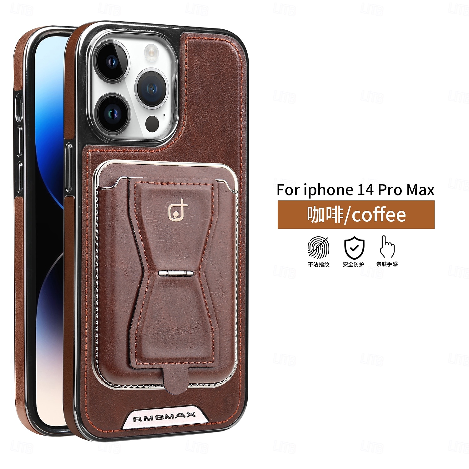 Phone Case For iPhone 16 Pro Max Plus iPhone 16 iPhone 15 Pro Max Plus iPhone 15 iPhone 14 Pro Max Plus iPhone 13 Pro Max Mini Back Cover with Stand Holder Card Slot Shockproof Retro TPU PU Leather 2025 - $30.99 –P5