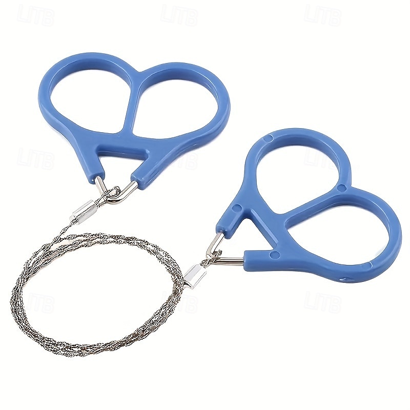 1 mini tronçonneuse de poche - scie à fil de survie portable pour le camping en plein air, la chasse, le jardinage, les situations d'urgence - conception compacte, légère, durable, facile à utiliser de 2025 ? $7.99 –P8