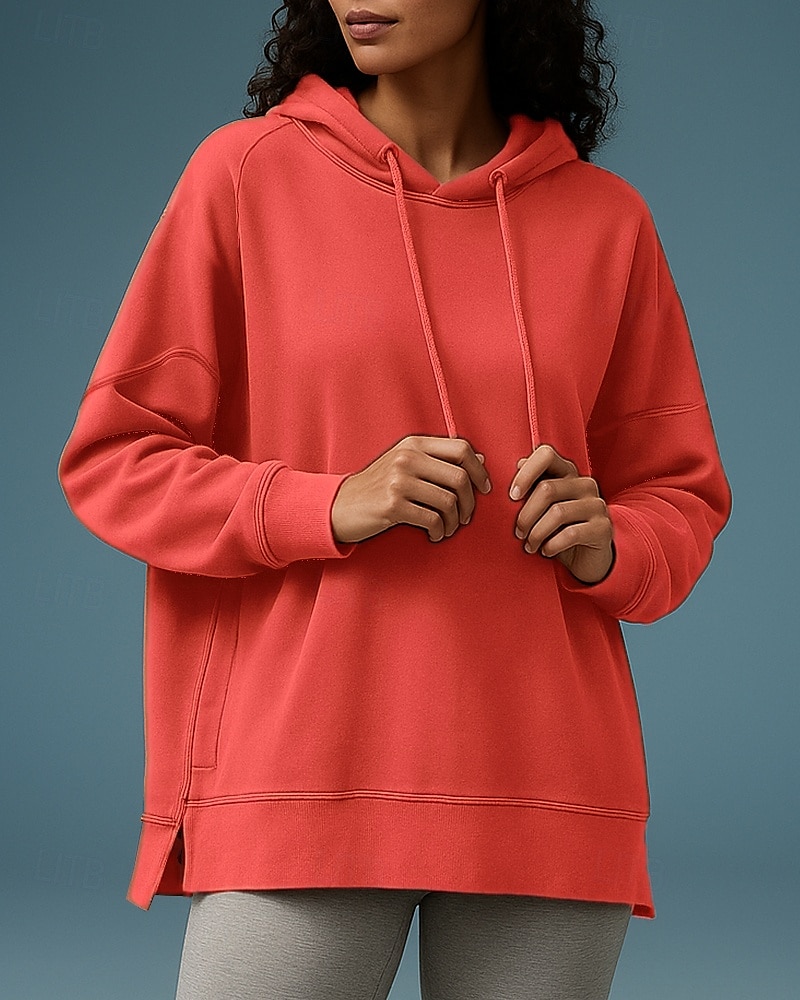 Mujer Tops casuales Sudadera con capucha Sudaderas Bolsillo Manga Larga Camiseta Ropa Deportiva Color sólido Protección Solar Resistente al Viento Senderismo Rutina de ejercicio De Deporte Ropa de 2025 - $34.99 –P6