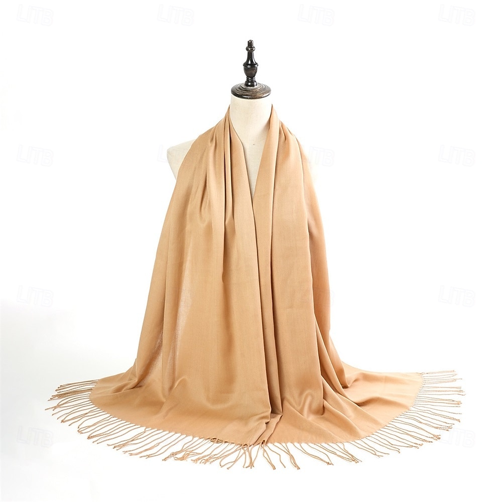 Șaluri pashmina cu aspect de cașmir, eșarfe, eșarfă la modă pentru femei, cadouri de seară pentru nuntă și domnișoare de onoare 2025 - $28.99 –P7