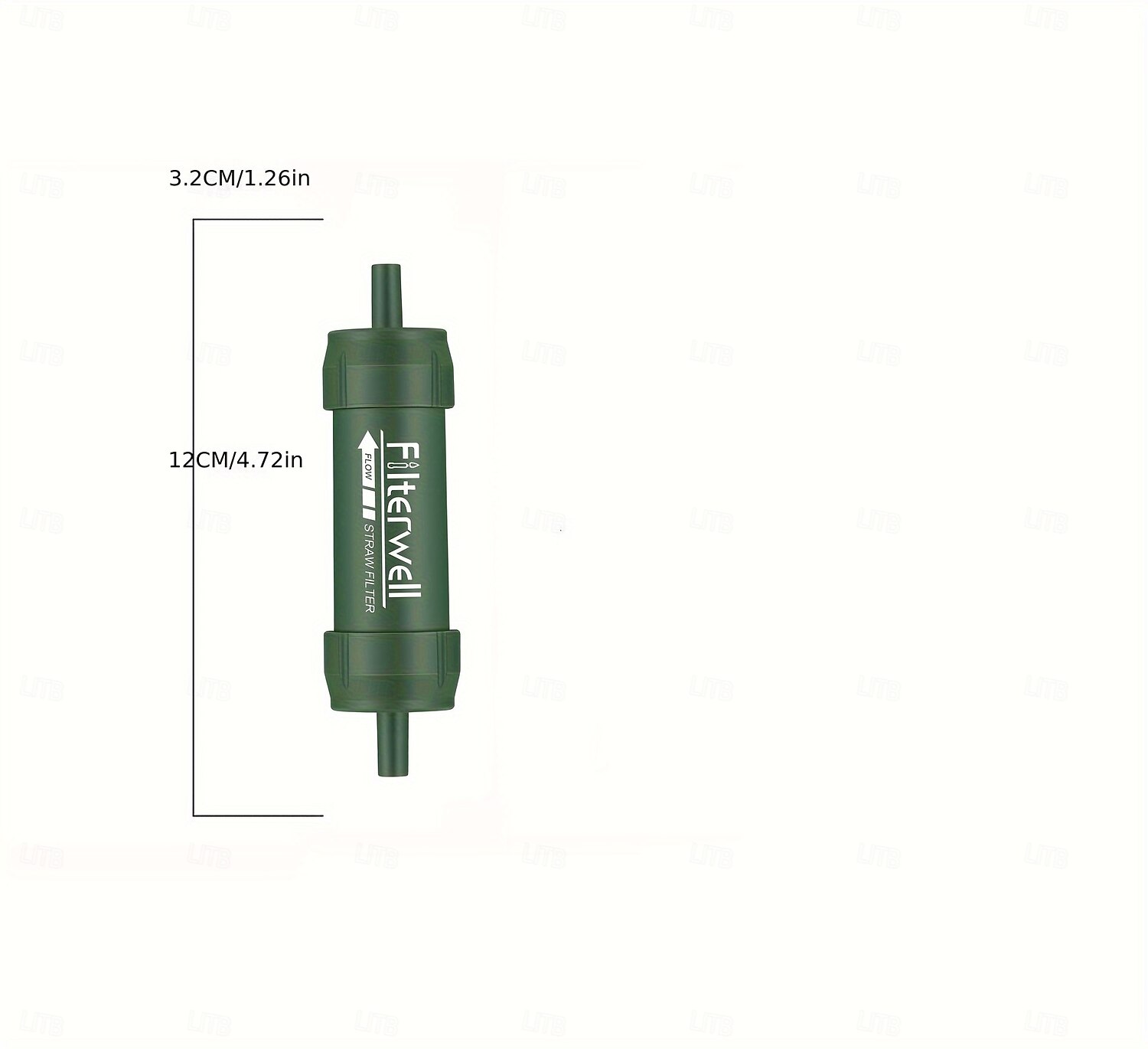 Filtro per acqua portatile da sopravvivenza all'aperto, per campeggio, escursionismo e purificazione della natura selvaggia, 1 pezzo del 2025 a $25.99 –P5