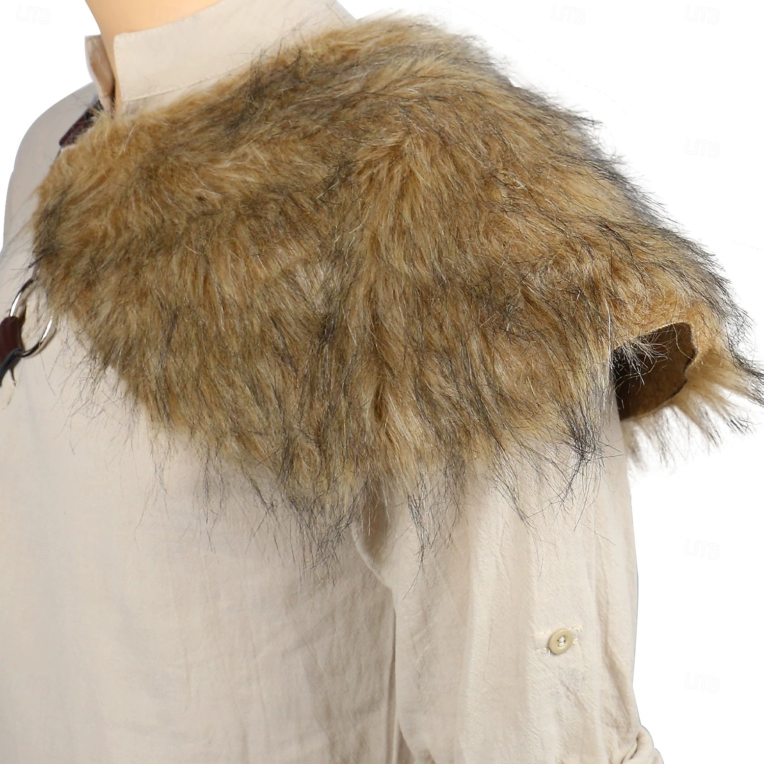 Retro Vintage Mittelalterlich Renaissance Rüstung Schulterpanzer Krieger Wikinger Herren Vikinger Halloween Karneval Leistung Party LARP Erwachsene Schulterpanzer 2025 - $19.49 –P2
