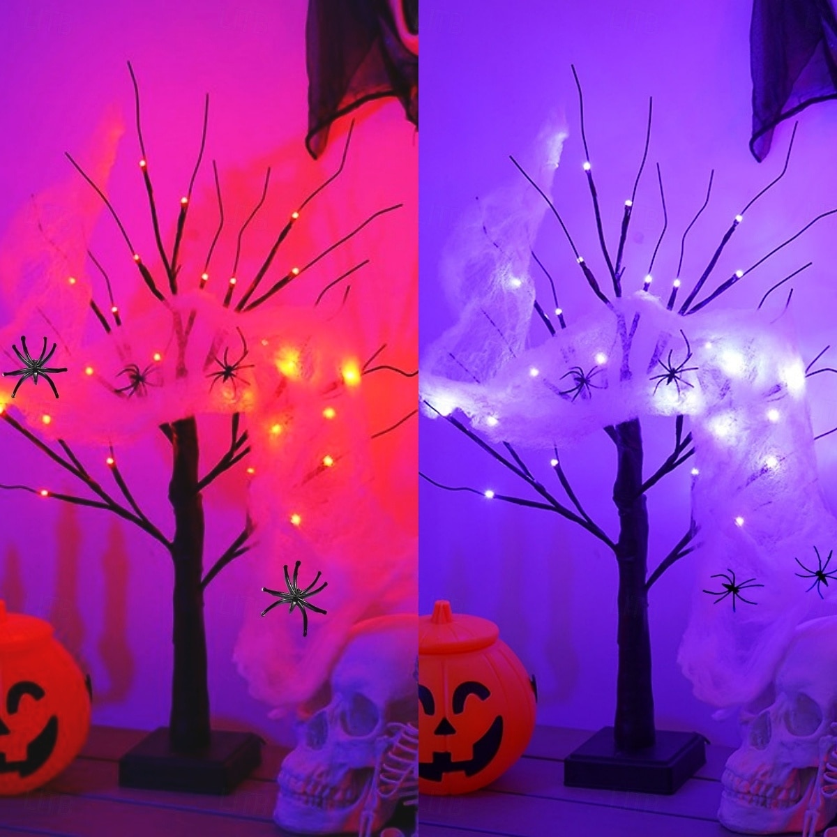 árbol de Navidad Sin Cuerdas ON / OFF día de Gracias Víspera de Todos los Santos USB 1 PC 2025 - $53.99 –P1