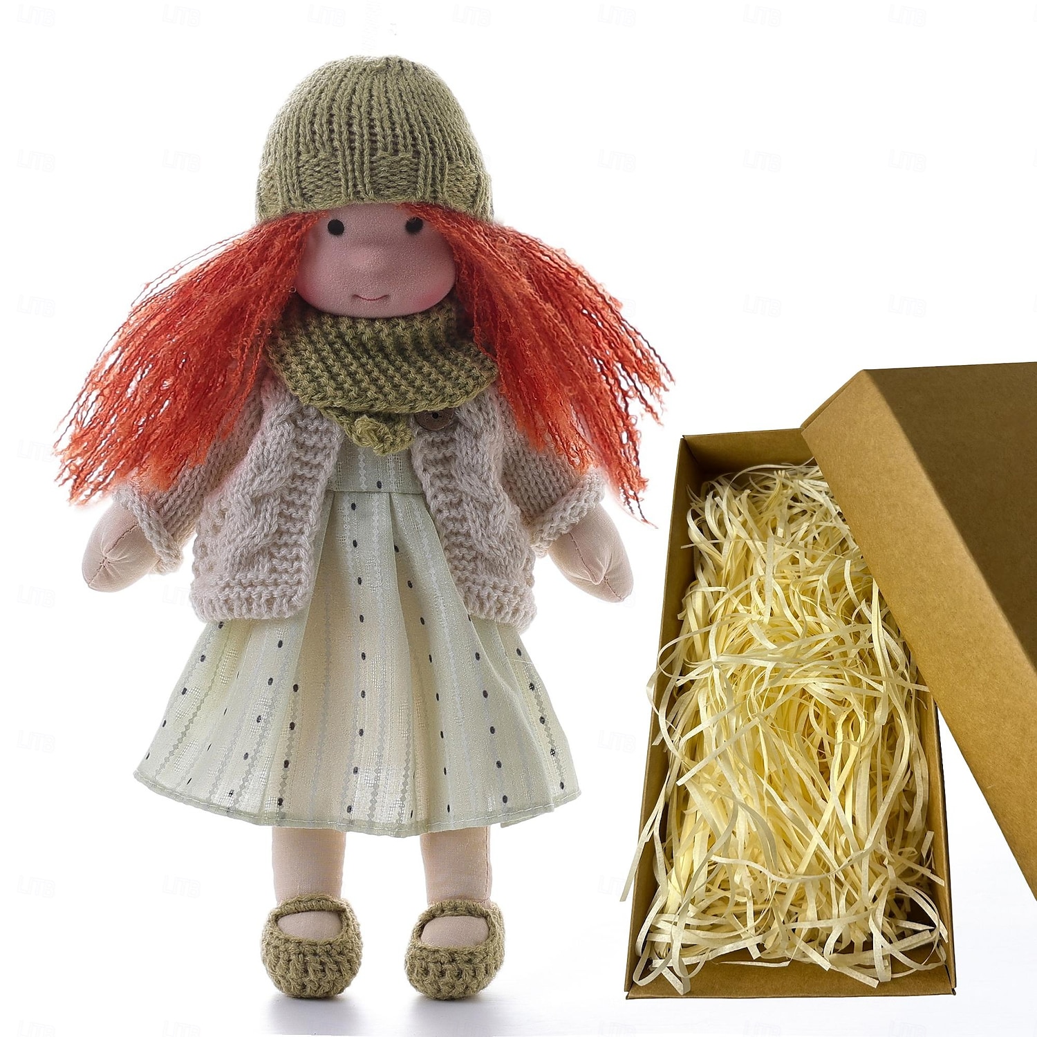 waldorfdoll coton poupée waldorf poupée artiste fait à la main festival pouce boîte cadeau d'Halloween de 2025 ? $42.89 –P14