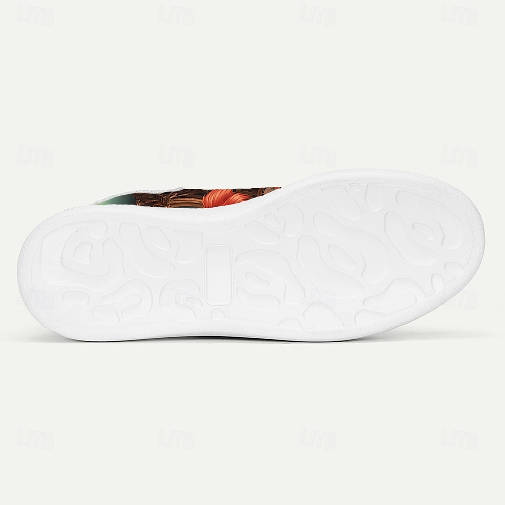 weiße Herren-Sneaker mit Steampunk-inspiriertem Zahnrad-Print für lässige Outfits, Spaziergänge und Halloween-Partys 2025 - $54.99 –P7