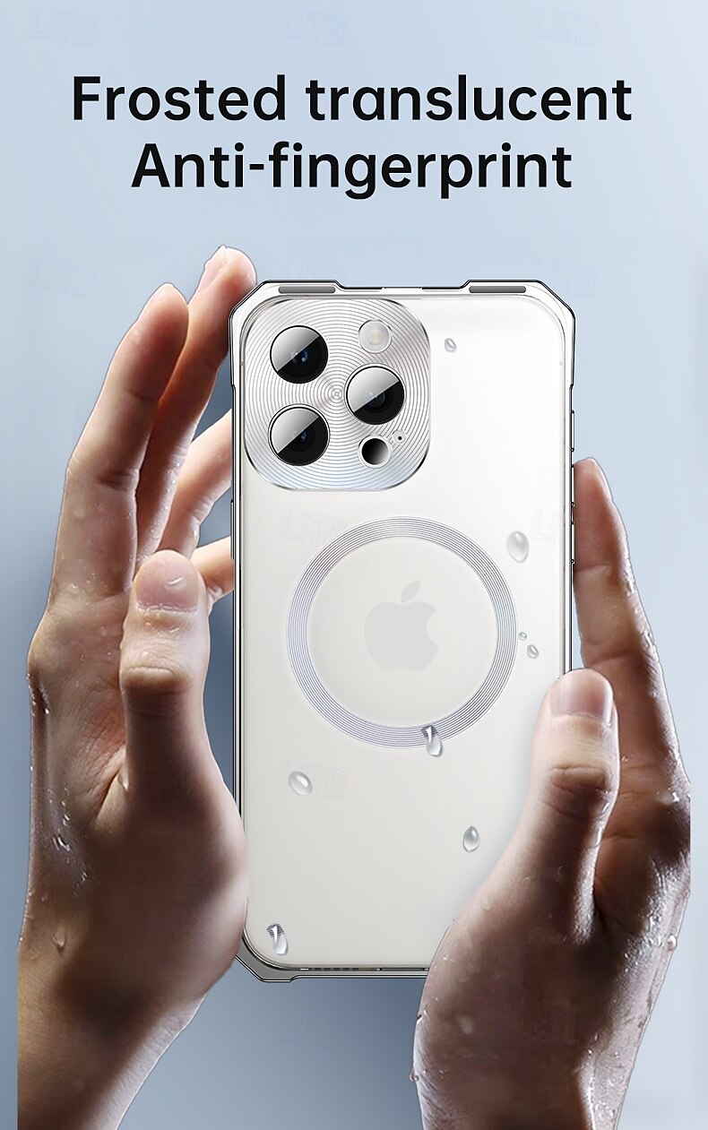 هاتف غطاء من أجل iPhone 16 Pro Max 15 Pro Max غطاء خلفي مغناطيس ضد الصدمات مكتب  /  الأعمال الكمبيوتر الشخصي 2025 - $13.99 –P5