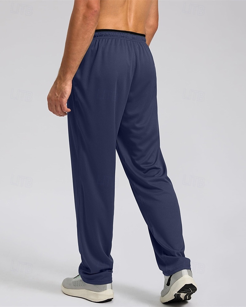 Per uomo Pantaloni da tuta Pantaloni Pantaloni della tuta a gamba dritta Tasca Elastico in vita Coulisse Blocco di colori Comodità Sport all'Aperto Quotidiano Moda Casual Nero 1 # Nero Micro-elastico del 2026 a $24.99 –P4