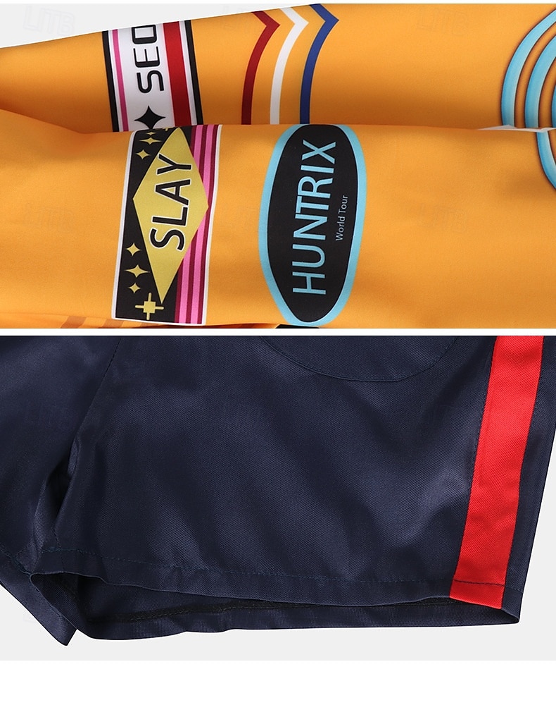 Zainspirowany koreańskim idolem Idol Gwiazda popu Kostium Fantazyjne przebranie Wirtualny idol Kostiumy z filmów for Damskie Doroślu Halloween Karnawał Spektakl Comic Con Anime Expo 2025 - $88.99 –P7