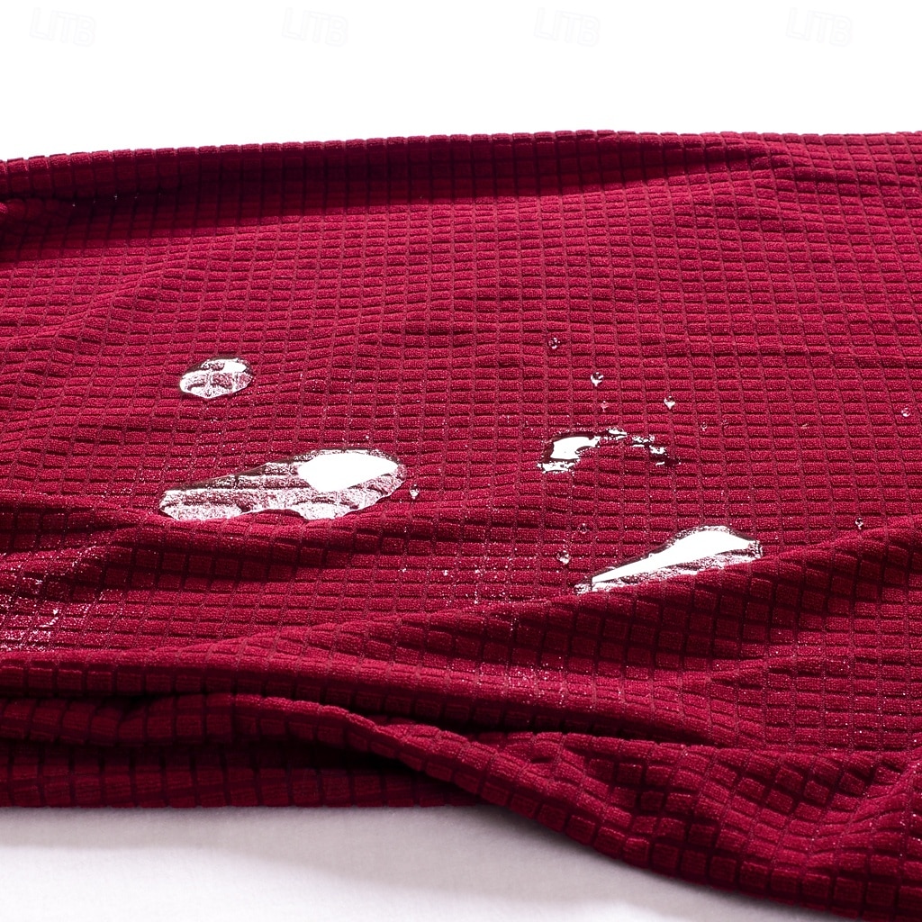 Capa de sofá-cama sem braços em tecido jacquard à prova d'água, decoração de ano novo, capa protetora elástica para banco de 2025 por $34.99 –P6