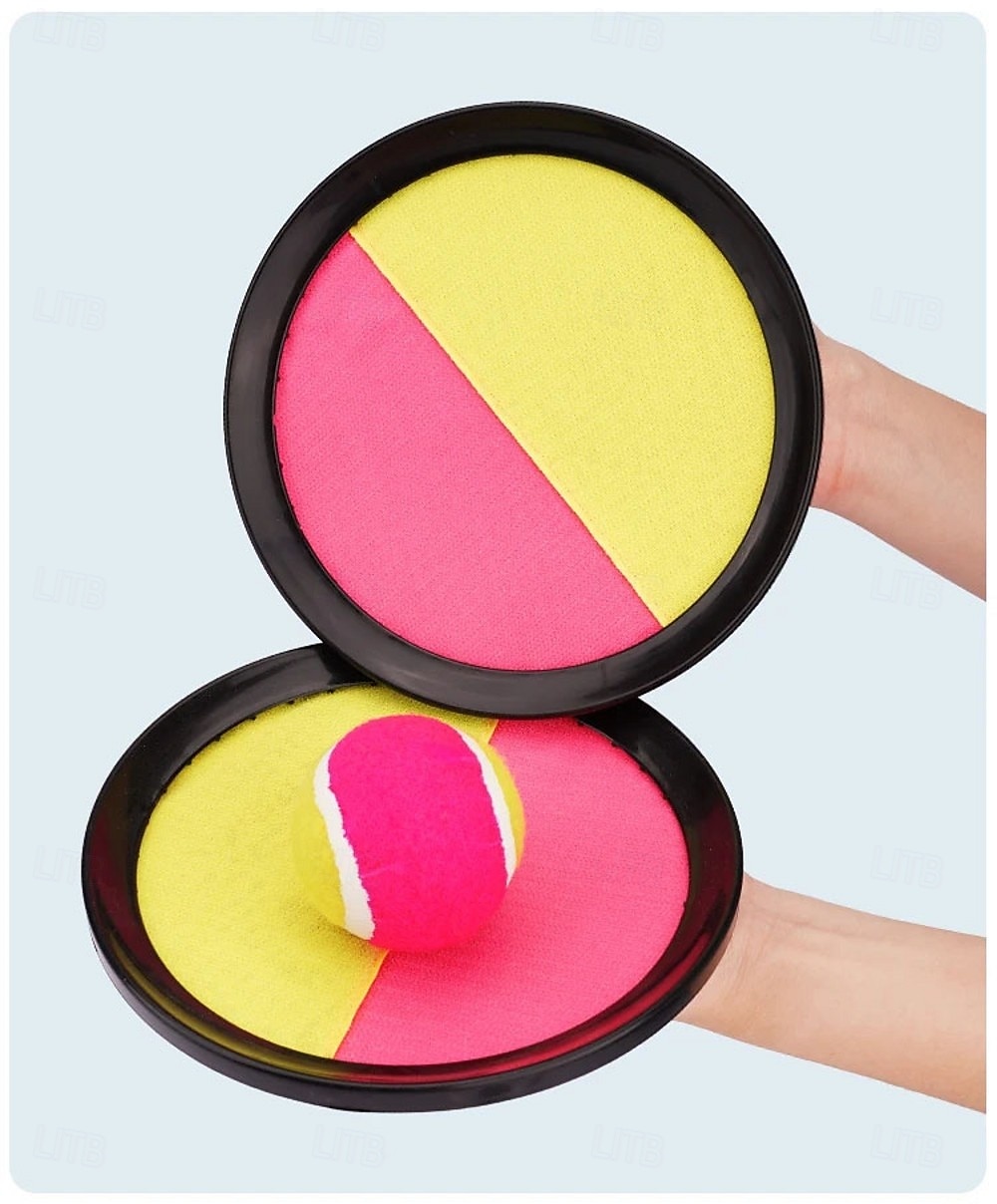 Set di gioco con palla appiccicosa con pagaia a ventosa, giocattolo colorato in plastica da lanciare e catturare per il divertimento in famiglia, attrezzatura sportiva interattiva all'aperto per del 2025 a $11.99 –P11