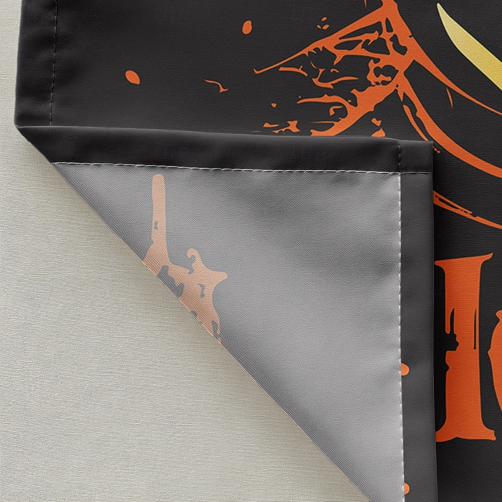 Halloweenský sprchový závěs s háčky, polyesterový, pratelný, voděodolný, vzorovaný, koupelnová vana, dekorace 2025 - $21.99 –P41