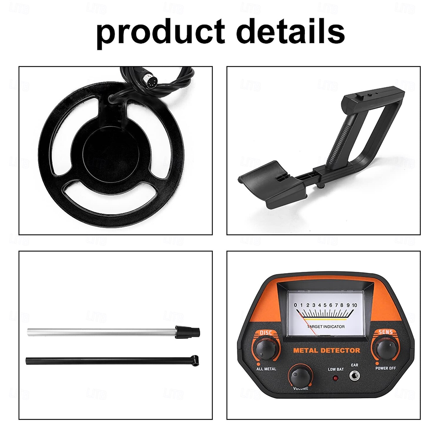 detector de metais subterrâneo, detector de metais subterrâneo gtx4030 detector de metais portátil detector de metais portátil destacável detector de metais de fácil instalação detector de metais de 2025 por $141.99 –P7