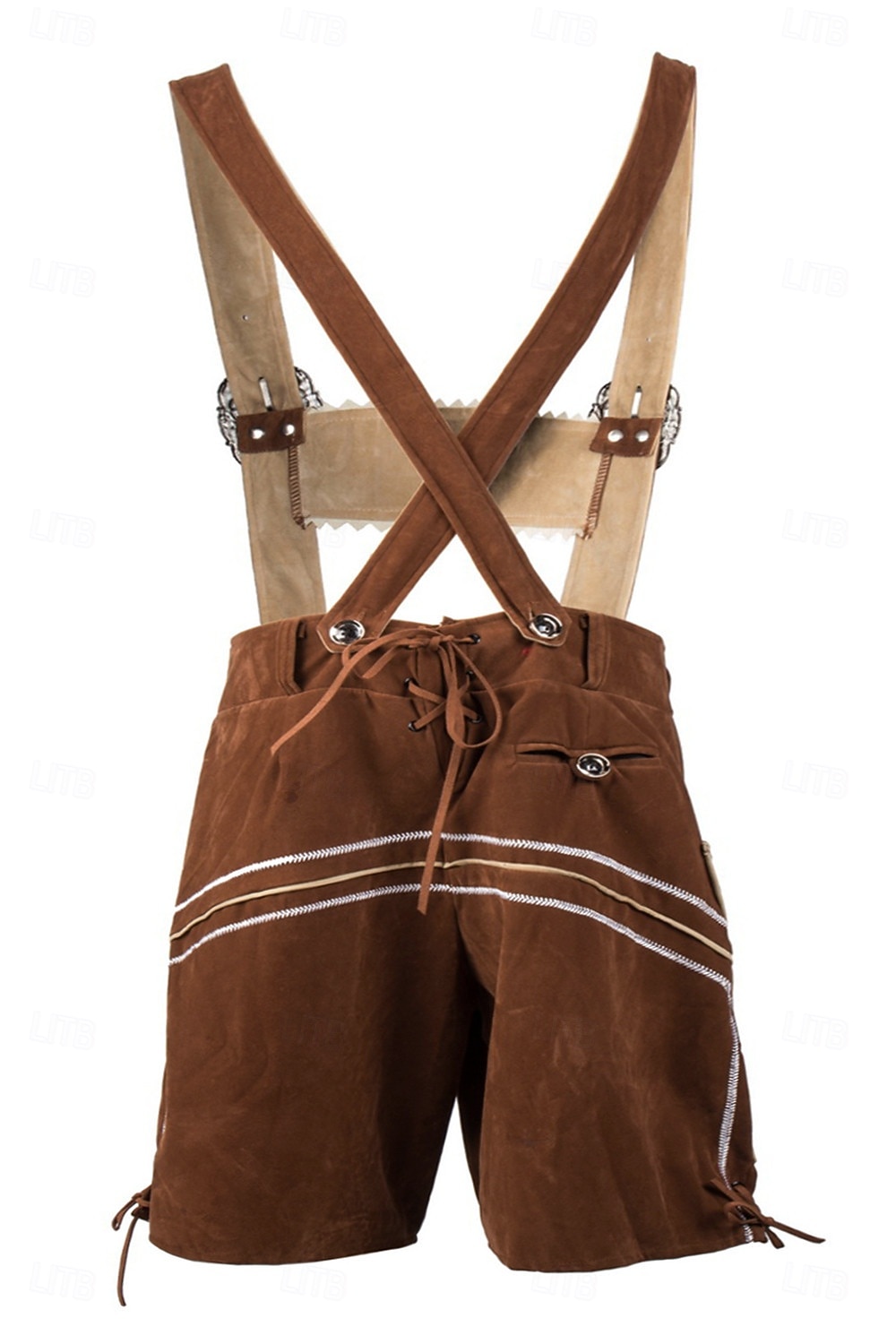 Oktoberfest Lederhosen bawarski Niemiecki Monachium Łąki Męskie Karnawał Impreza Festiwal Piwa Tkanina w stylu tradycyjnym 2026 - $83.99 –P5