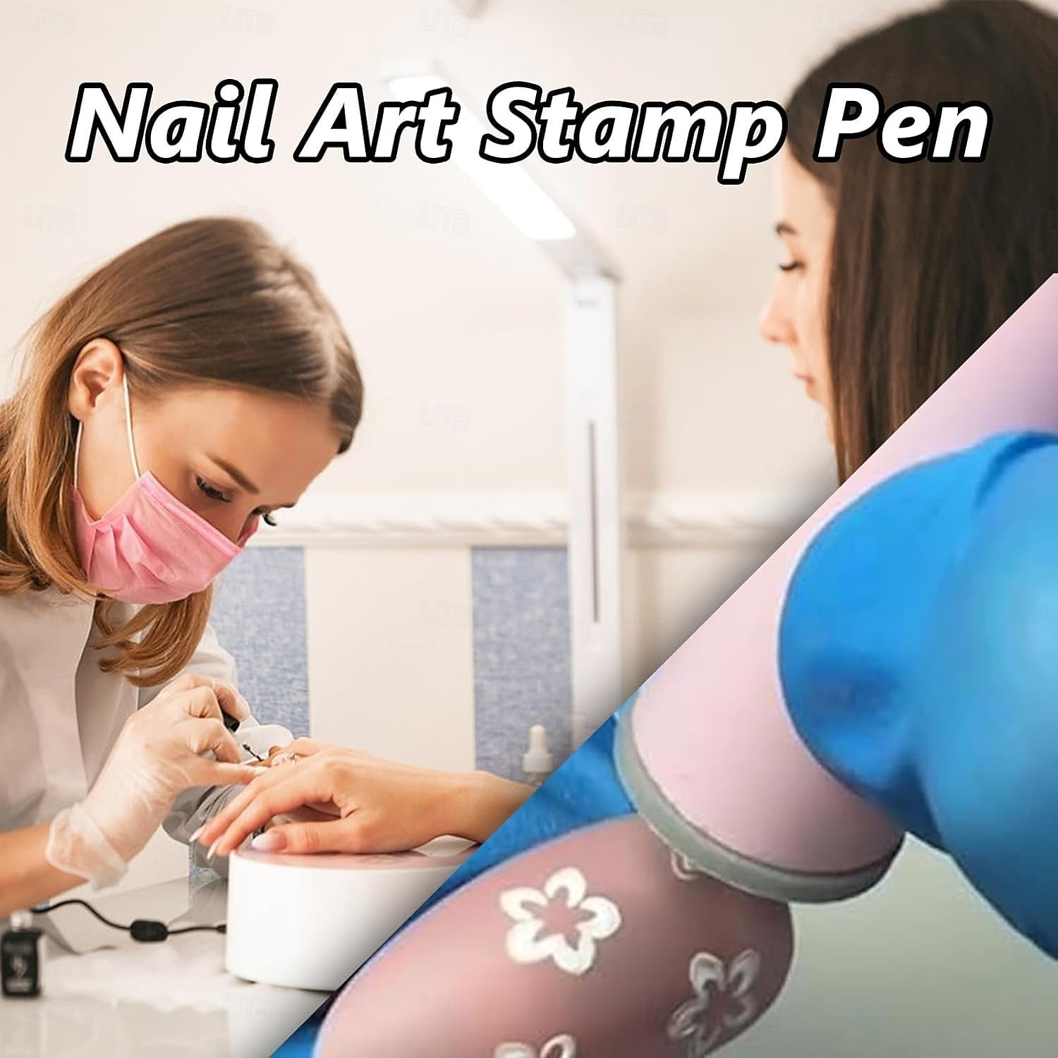 مجموعة أقلام ختم فن الأظافر، مجموعة أقلام فن الأظافر، أدوات نقش فن الأظافر بتصميم بسيط، سهلة الاستخدام، قلم ختم الأظافر أدوات فن الأظافر DIY للفتيات والنساء 2026 - $15.72 –P4