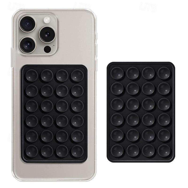 Support de téléphone à ventouse en silicone, antidérapant et adhésif, pour téléphone portable, support de téléphone à ventouse adhésive en silicone, support solide pour selfies et vidéos de 2025 ? $11.99 –P1