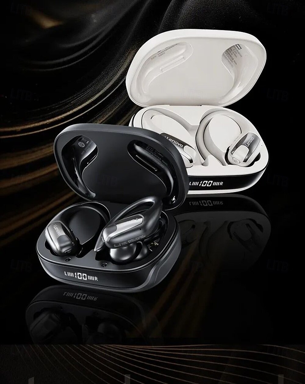 Nuevos auriculares deportivos Lenovo EA305 TWS con Bluetooth 5.4, modo dual, inalámbricos, impermeables, estéreo de alta fidelidad y cancelación de ruido. 2025 - $33.99 –P1