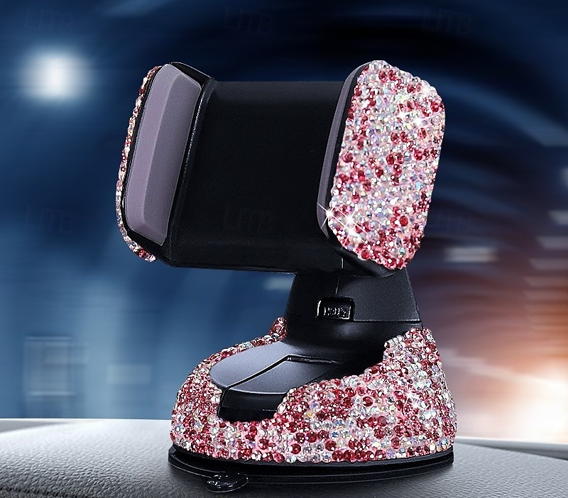 Support de téléphone réglable pour voiture, support de ventilation bling, ventouse multifonction, support rotatif pour tableau de bord, support de téléphone portable pour la navigation dans de 2025 ? $12.99 –P14