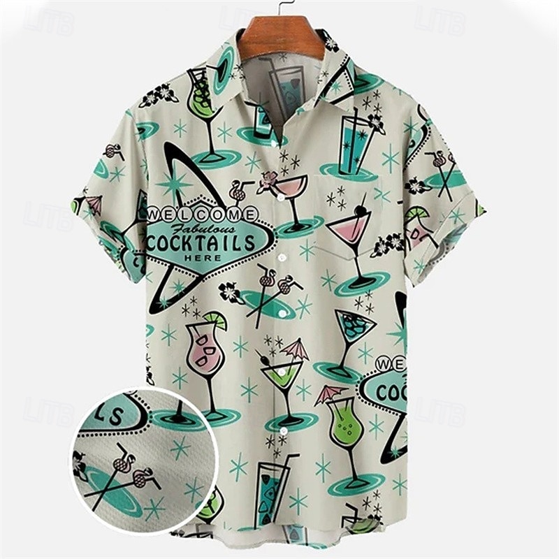 Hawaii-Hemden Aloha-Hemd Bayerisch München Deutsch alpin Grafik für Herren Erwachsene 3D-Druck  für Karneval Oktoberfestbier Strand Urlaub Party 2026 - $23.99 –P3