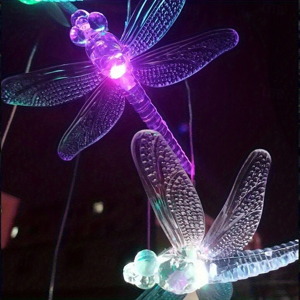 Lumină solară colorată cu 7 culori pentru vânt cu clopote de sticlă schimbătoare pentru grădină balcon terasă curte pandantiv pentru Halloween 2025 - $17.99 –P5