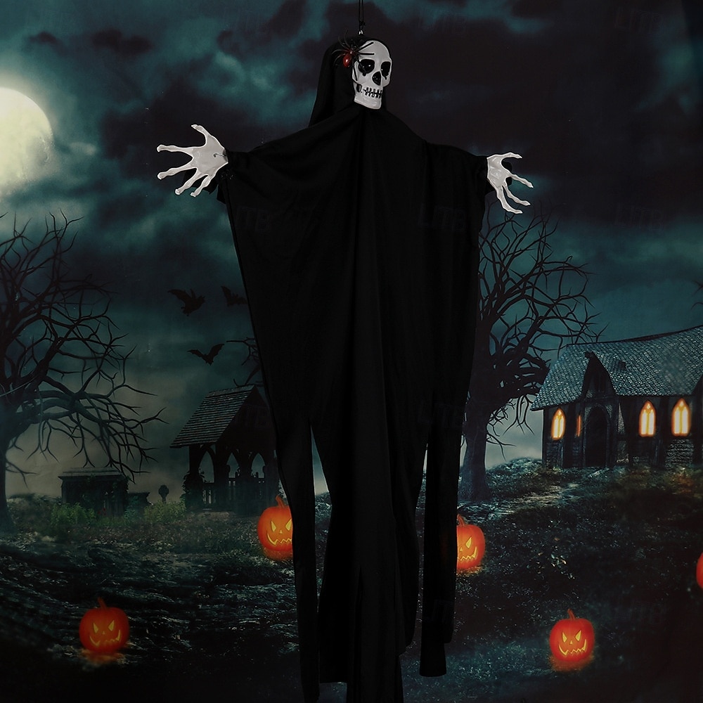 2 Pack Halloween Hanging Skeleton Ghosts Decorations, Grim Reapers for Halloween Outdoor Decorations, Halloweens Skeleton Flying Ghost, Haunted Haunted House Prop, Party Decor 2026 - $24.99 –P3