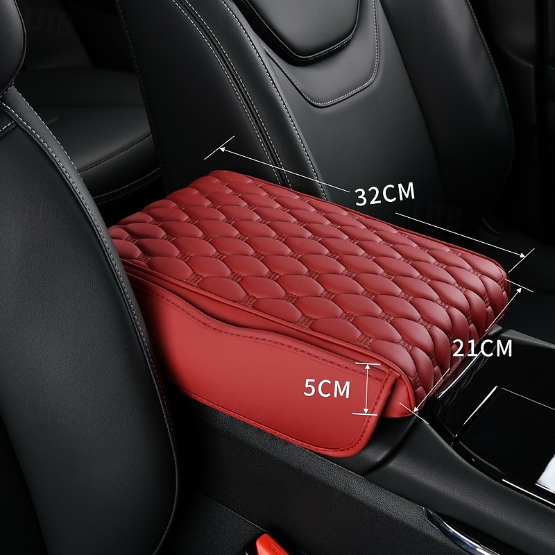 Bracciolo in memory foam per auto, cuscino per console centrale con tasca portaoggetti, porta telefono, scatola per fazzoletti, supporto per gomiti per il comfort di guida del 2025 a $10.99 –P4