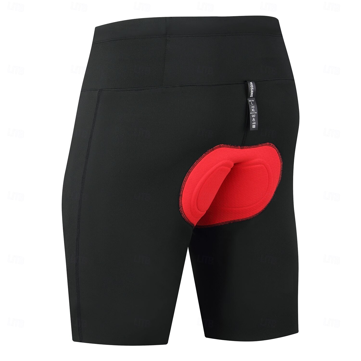 Wosawe – Short de cyclisme d'été Speed Mountain, sous-vêtement une pièce, short de course à pied et de randonnée, multi-poches, respirant, faux deux pièces, cinq pantalons bd116 de 2025 ? $57.99 –P5