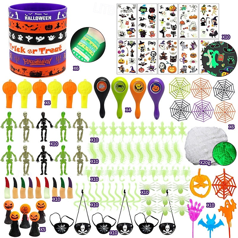 Halloween mochi squishy leksaker med presentask mini kawaii mochi squishy leksak stresslindrande ångestpaket för barn festgåvor halloween miniatyrer halloween godispåsar presenter 2025 - $15.49 –P6