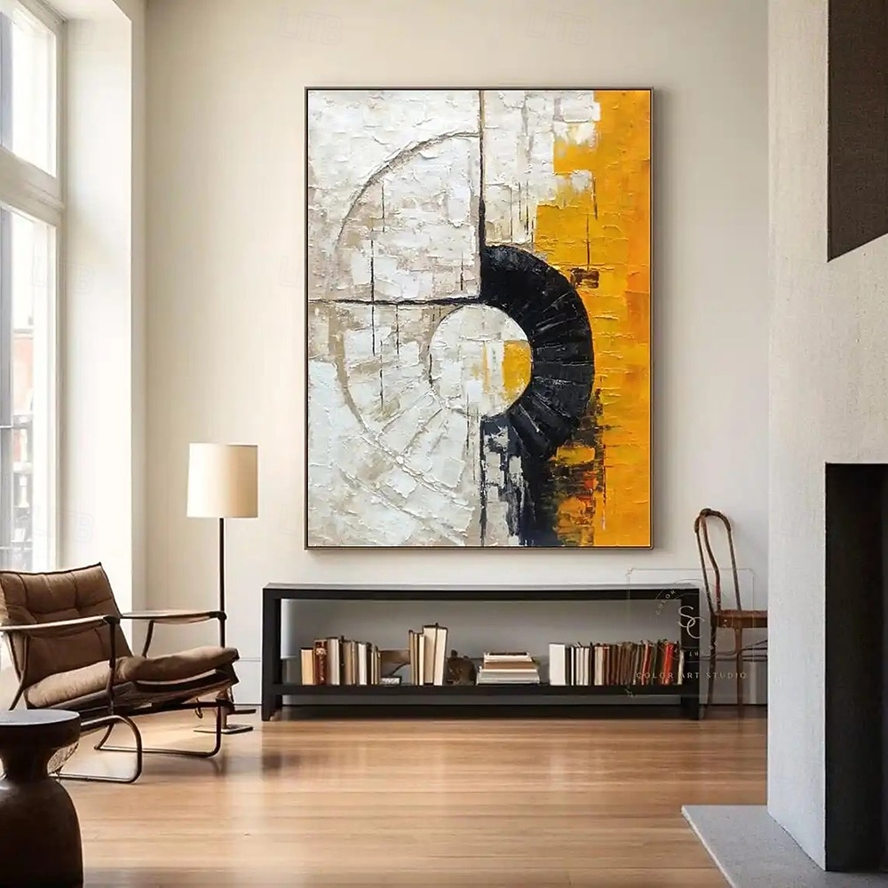 Handmade Oil Painting Canvas Wall Art Decoration Simple Abstract for Home Decor Stretched Frame Hanging Painting/Rolled Frameless Unstretched Painting 2026 - $65.99 –P2