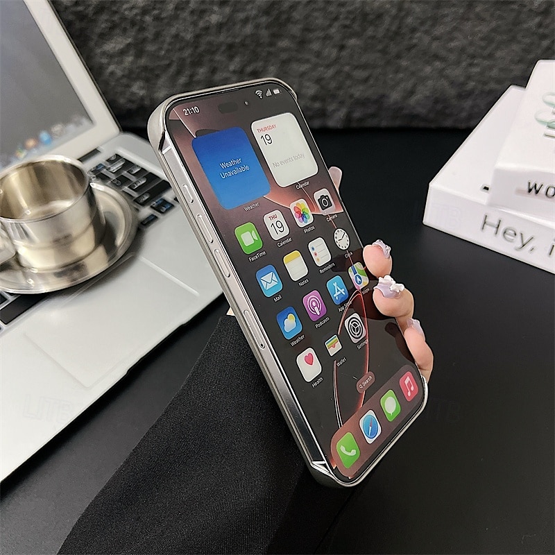 telefon Maska Pentru Apple AirTag iPhone 16 15 14 Pro Max Plus iPhone 13 Pro Max Capac Spate Magnetic Acceptă încărcarea fără fir Anti Șoc PC 2025 - $14.99 –P4
