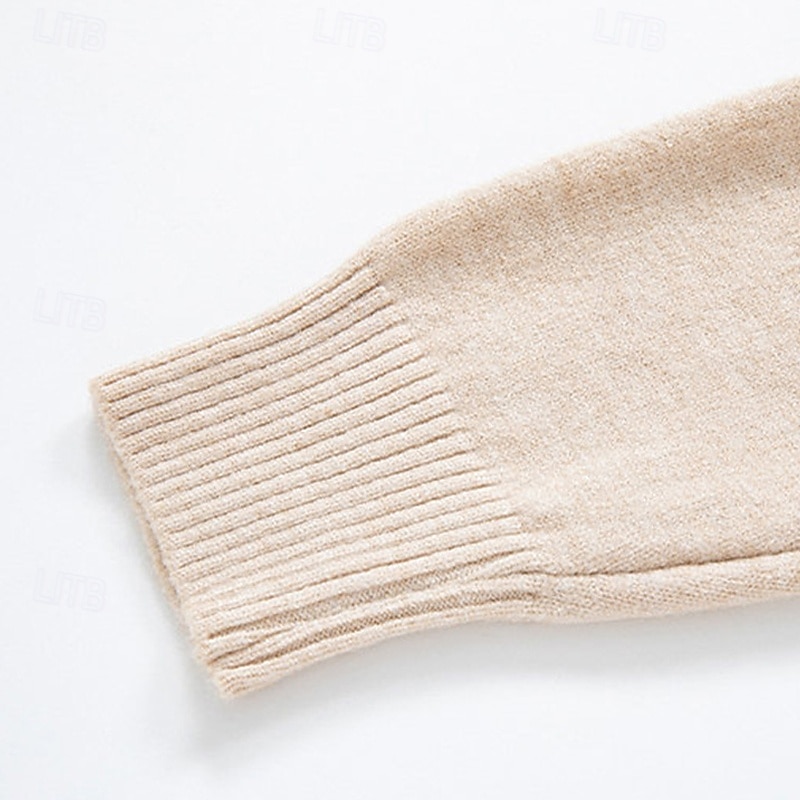 Herren Pullover Pullover mit Viertelreißverschluss Strickpullover Zopfmuster Stricken Normale Oberteile Gestrickt Einfach Viertelreißverschluss Mode Lässig Urlaub Alltagskleidung Bekleidung Herbst 2025 - $22.99 –P6