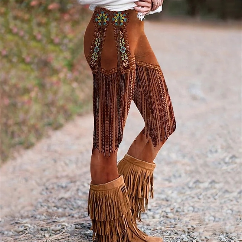 Per donna Pantaloni Leggings Streetwear Boho Lunghezza intera Vita Alta Stampe Grafiche Elastico in vita Stampato Traspirabilità Confortevole Elasticizzato Vacanza Streetwear Abbigliamento quotidiano del 2025 a $17.99 –P1