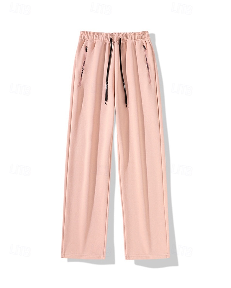 Муж. Штаны Широкие брюки Спортивные штаны Карман Кулиска Завышенная Нижняя часть Одежда для спорта и отдыха Для спортивного зала Тренировка Осень Быстровысыхающий Дышащий 2025 - $15.49 –P8