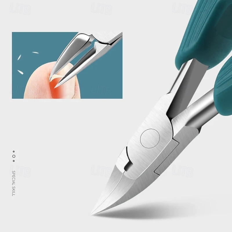 Coupe-ongles pour orteils, outil professionnel pour ongles incarnés, ongles épais, peau morte, élimination de la saleté, lame incurvée super tranchante de 2025 ? $9.49 –P6