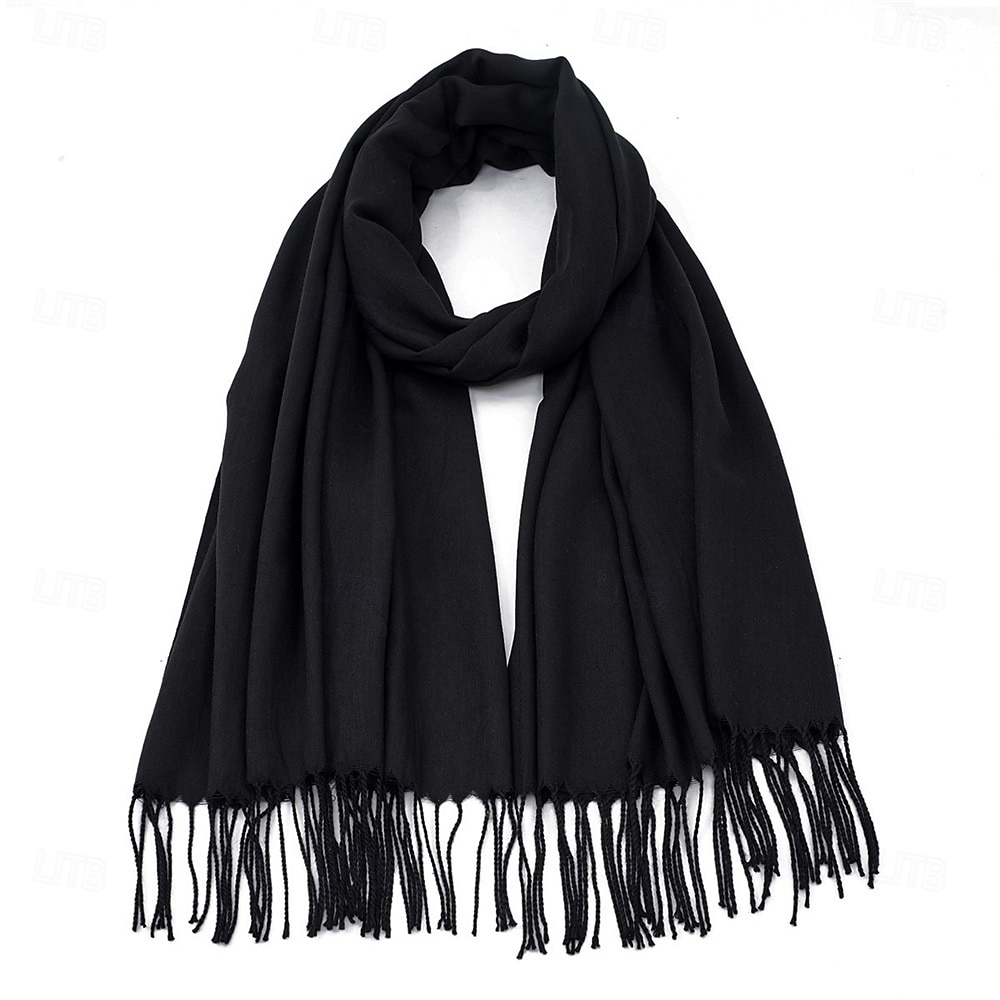 Șaluri pashmina cu aspect de cașmir, eșarfe, eșarfă la modă pentru femei, cadouri de seară pentru nuntă și domnișoare de onoare 2025 - $28.99 –P8