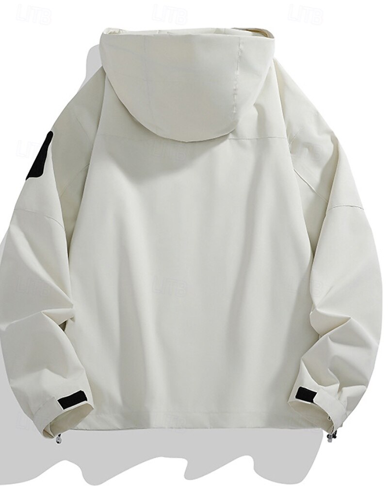 Per donna Giacca con Cappuccio Impermeabile Caldo Cerniera Tasca Moda Semplice All'aperto Streetwear Abbigliamento quotidiano Cerniera Regolare Con Cappuccio Vestibilità regolare Manica Lunga del 2025 a $26.99 –P6