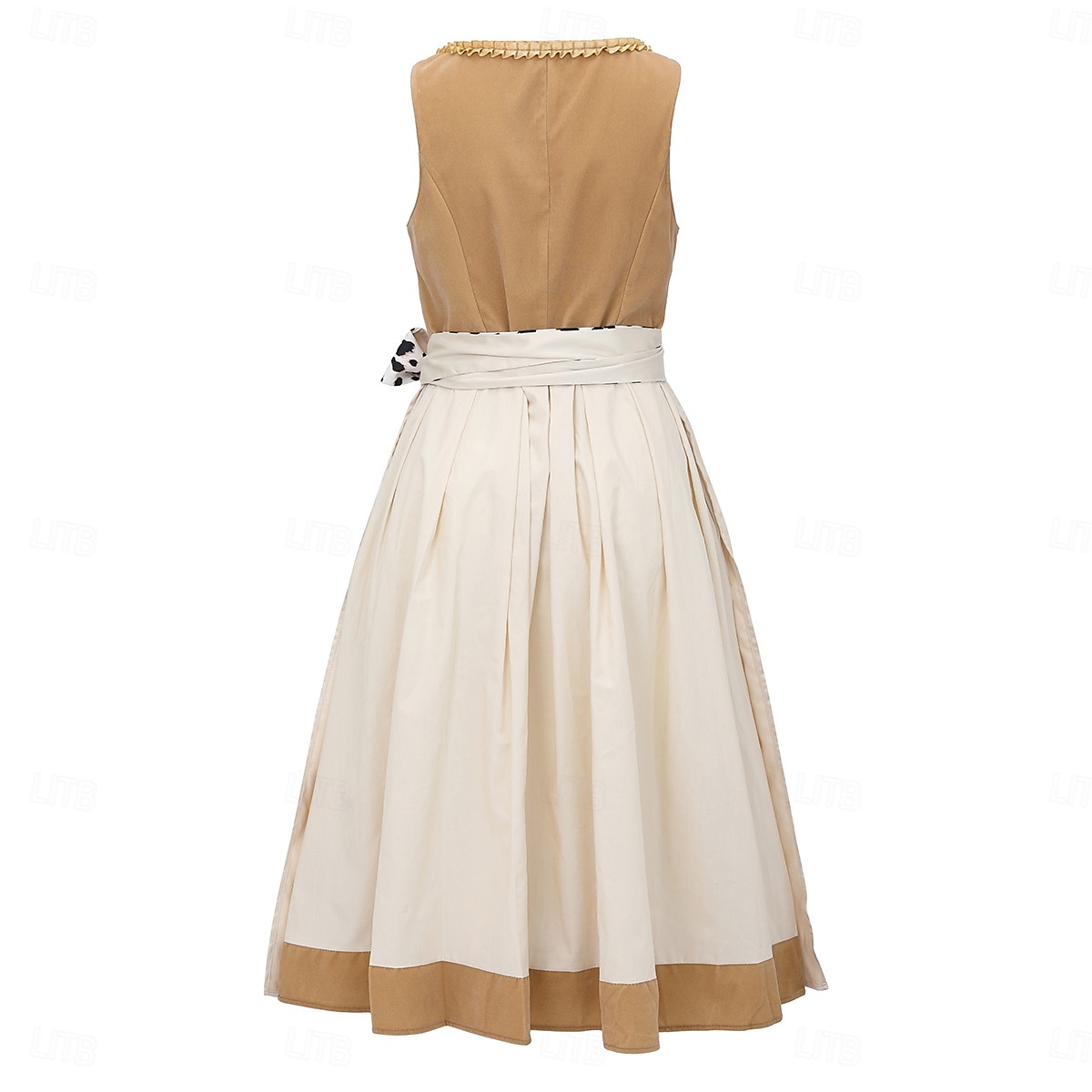 Oktoberfest Ruhák Dirndl Trachtenkleader Szobalány bajor Német Meadows Női Hagyományos stílusú ruha Ruha Kötény Blúz nélkül 2025 - $63.99 –P2