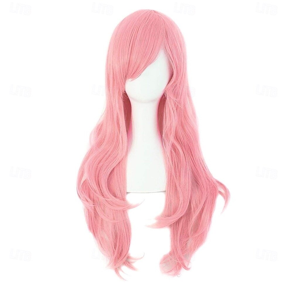 Perruque de cosplay d'Halloween avec cheveux bouclés longs de 28 à 70 cm de 2025 ? $27.99 –P1