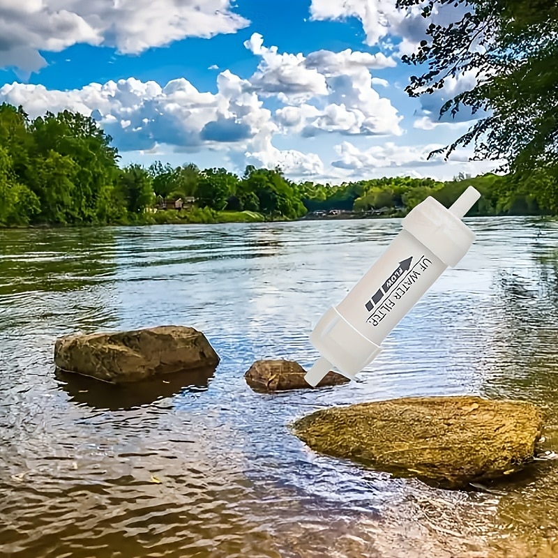 Filtro per acqua portatile da sopravvivenza all'aperto, per campeggio, escursionismo e purificazione della natura selvaggia, 1 pezzo del 2025 a $25.99 –P8