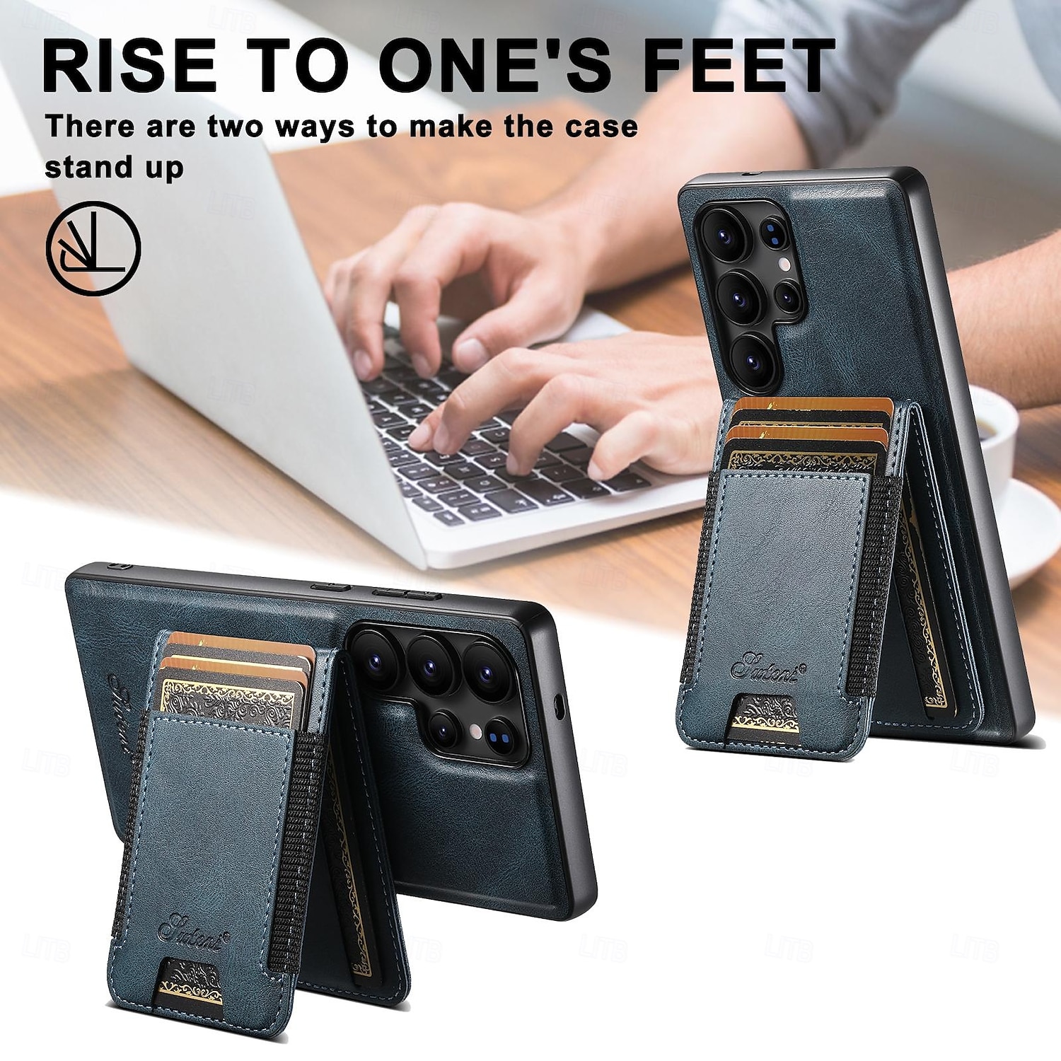 Phone Case For Samsung Galaxy S25 Plus S25 Ultra S24 Ultra S24 Plus S24 S23 S23 Ultra S23 Plus Back Cover Magnetic Support Wireless Charging Kickstand Retro TPU PU Leather 2025 - $28.99 –P9