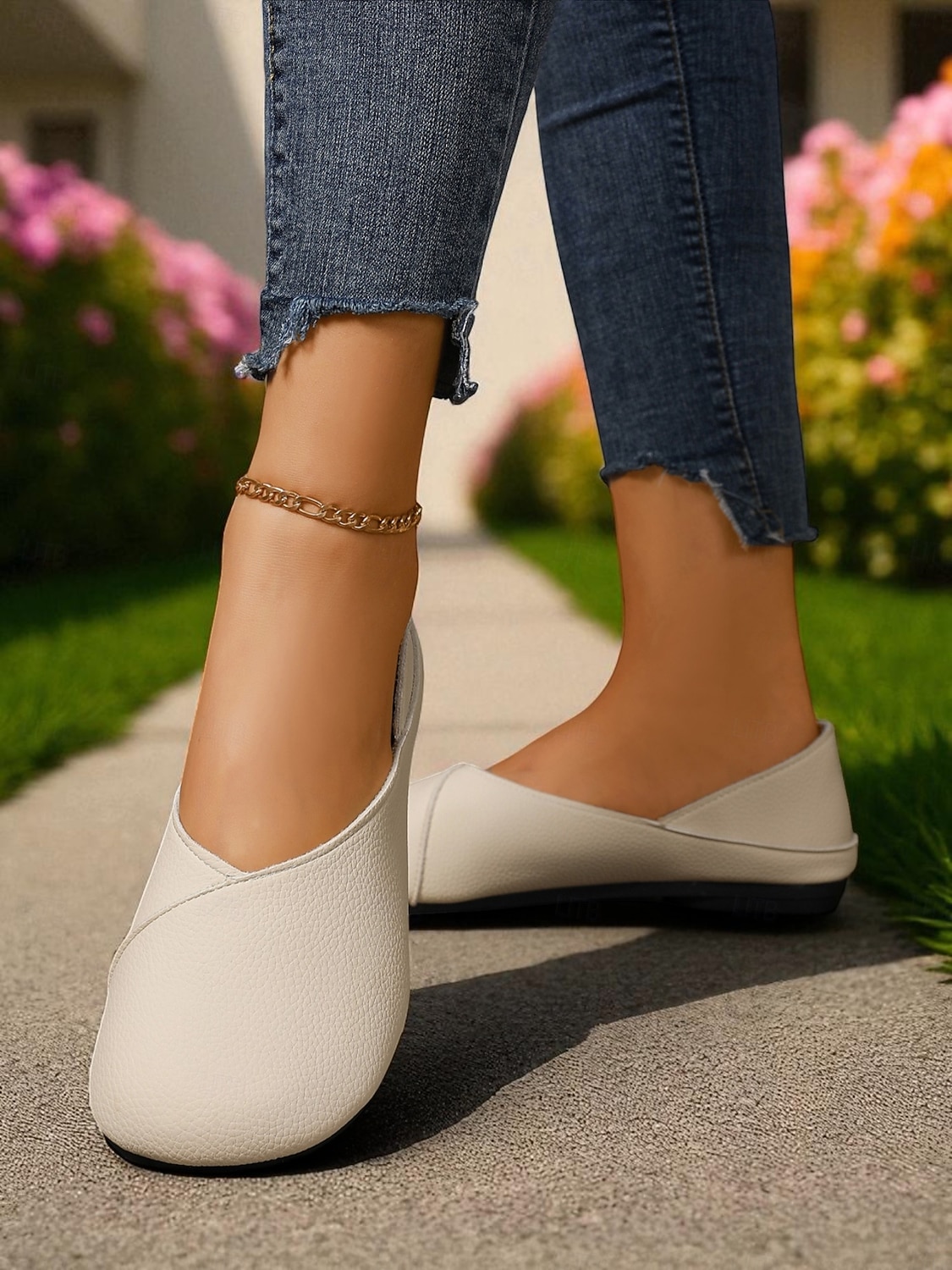 ballerine comode da donna in similpelle a piedi nudi – scarpe larghe e minimaliste da infilare per passeggiate informali, abbigliamento quotidiano e viaggi del 2026 a $19.99 –P3