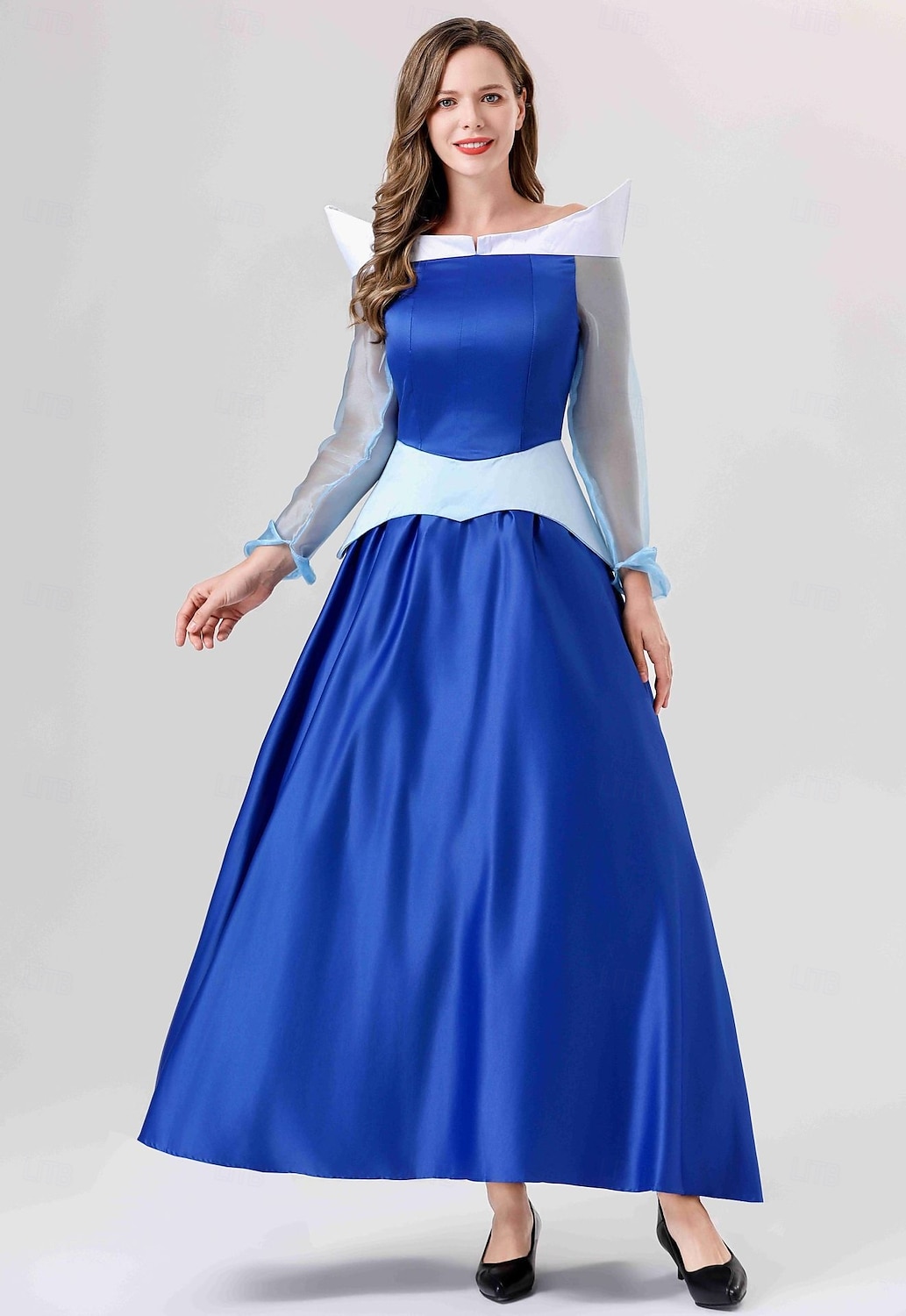 Spící kráska Pohádka Princeznovské Popelka Šaty Cosplay kostým Plesové šaty Postavy z pohádek cosplay Filmové kostýmy for Dámské Dospělé předvečer Všech svatých Karneval Světový den knihy Výkon 2025 - $51.99 –P15