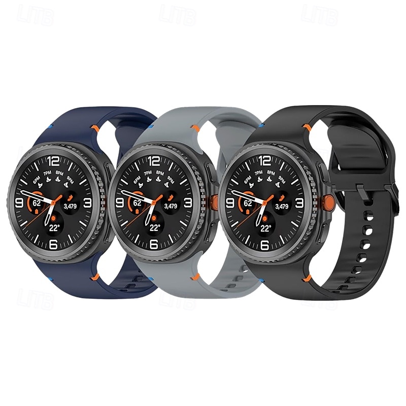 6 Pachete Uita-Band pentru Samsung Galaxy Ceas 8 40/44mm Ceas 8 Classic 46mm Silicon Înlocuire Curea Draguț Femei barbati Banderolă Sport Catarama moderna Brăţară 2025 - $24.99 –P6