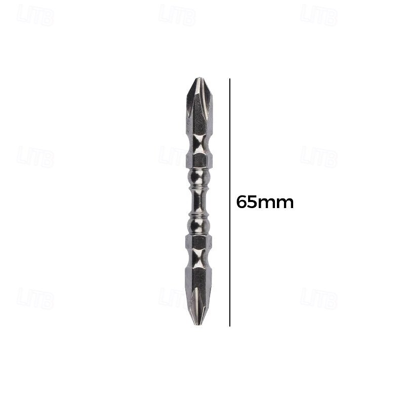 Chave de fenda elétrica dupla Phillips, broca magnética, ponta de chave de fenda cruzada estilo moinho de vento de cabeça única com ponta dupla de aço D1 PH2 para trabalho de precisão de 2025 por $12.99 –P2