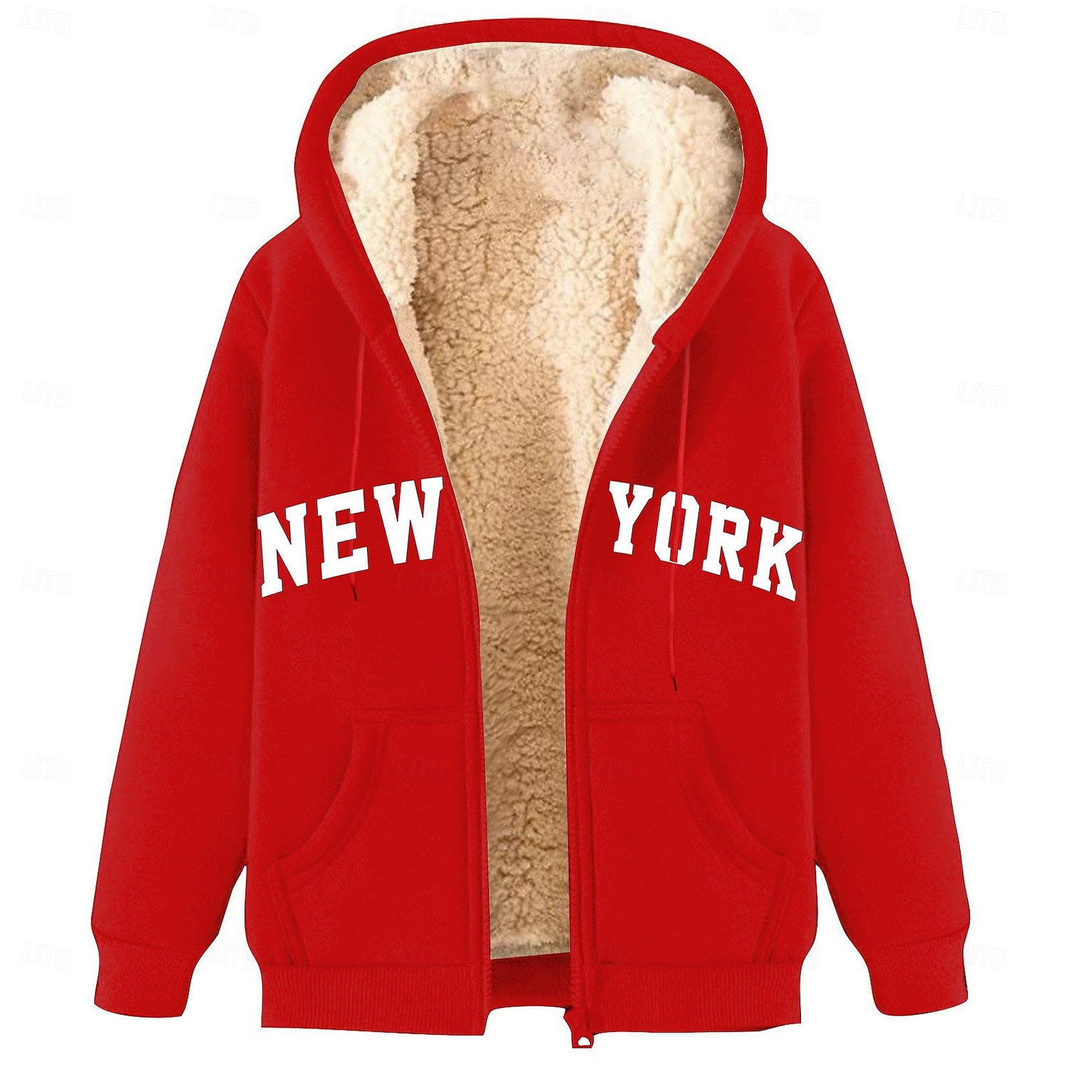 Homens Full Zip Hoodie Moletom com zíper Casaco de lã Moletom de lã Adamascado Preto Vinho Vermelho Azul Com Capuz Tecido Letra Estampas Abstratas Zíper Bolsos Desportos e Ar livre Casual Diário de 2025 por $17.49 –P1