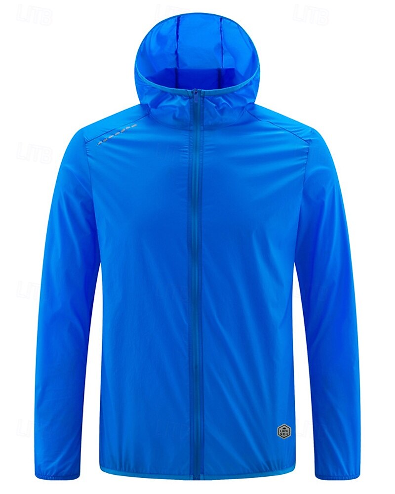 Femmes Veste de course Veste d'extérieur Veste à capuche Cordon de serrage Poche à Fermeture Éclair manche longue Top Athleisure Coupe-vent UPF 50+ Respirant Pêche Randonnée Course Tenue de sport de 2025 ? $16.79 –P9