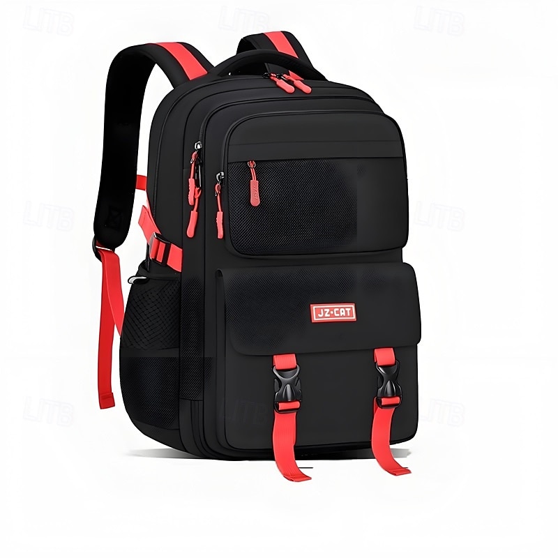 Enfant Garçons Sac à Dos Cartable Sac à Dos Fonctionnel Sac à dos scolaire École Nylon Réglable Grande capacité Imperméable Fermeture éclair Rouge Bleu Vert de 2025 ? $34.99 –P7