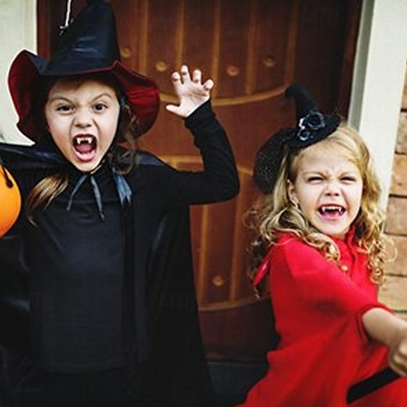 Einziehbare Vampirzähne für Halloween, realistische Vampirzähne für Cosplay, Requisiten für Zombiekostümpartys für Erwachsene und Kinder, gruseliges Dracula-Gebiss für die Halloween-Maskenball-Verkleidung 2025 - $8.99 –P1
