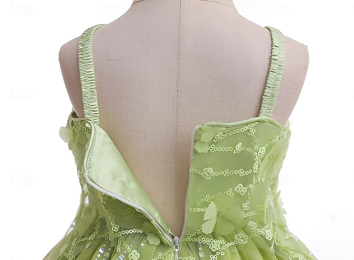 Peter Pan Pohádka Princeznovské Elf Tinker Bell Šaty Květinové šaty Tylové šaty Postavy z pohádek Filmové kostýmy for Dívčí Dětské předvečer Všech svatých Karneval Světový den knihy Výkon Vzdělávac 2025 - $34.99 –P6
