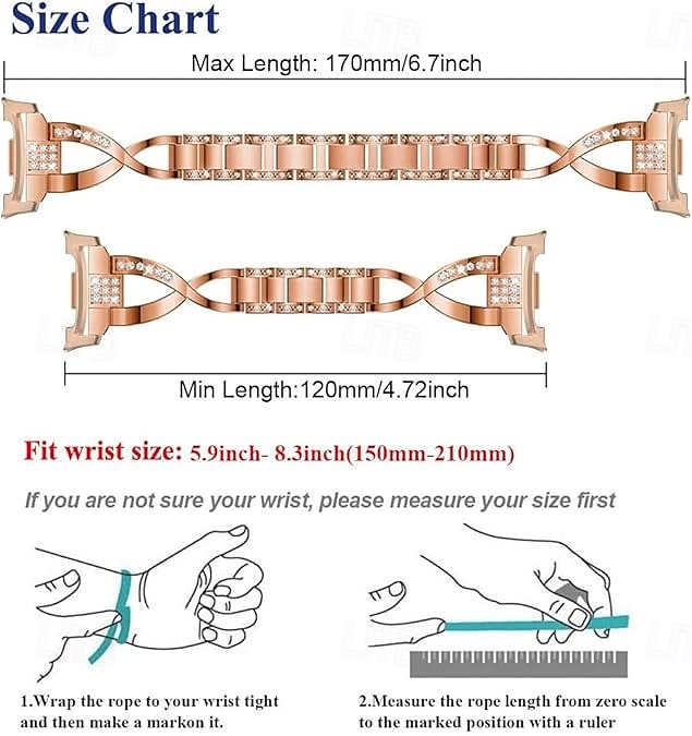 Ремешок для часов для Samsung Galaxy Часы 8 40/44 мм Часы 8 Классика 46 мм Смотреть Ультра Нержавеющая сталь Замена Ремень Блеск Блестящий бриллиант Ювелирный браслет Браслет 2026 - $17.99 –P4