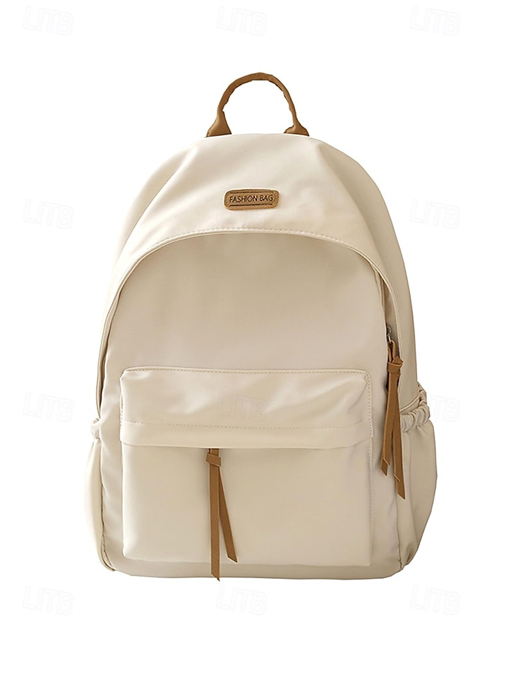 damski prosty, wodoodporny plecak o dużej pojemności - prosty, lekki plecak z wieloma kieszeniami do przechowywania na uczelnię, w podróż i do codziennych dojazdów 2026 - $19.99 –P6